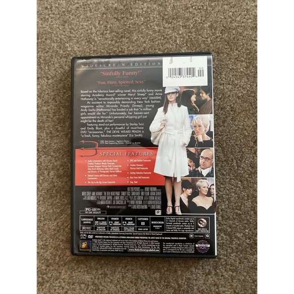 The Devil Wears Prada (Wide Screen Edition) - DVD Meryl Streep Anne Hathaway - Picture 2 of 3